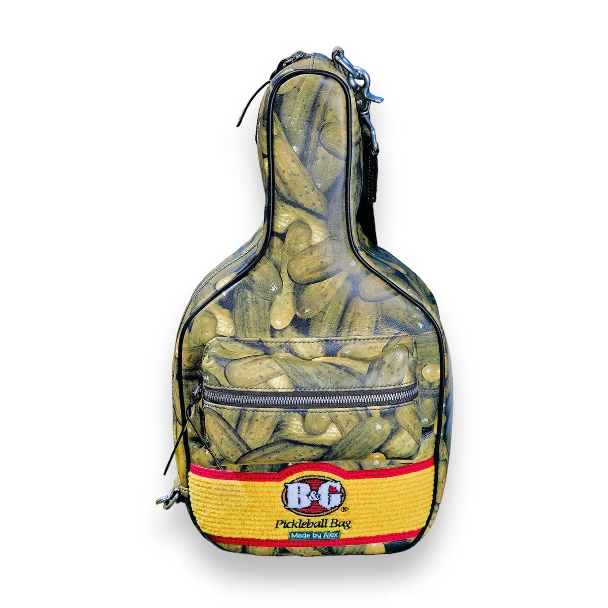 B&G® x Made by Alex Leather Pickleball Bag - Custom made Athletics