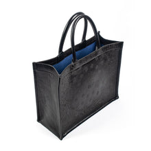 Load image into Gallery viewer, Leather Box Tote - Totes Made in USA | Made By Alex