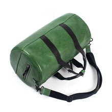 Load image into Gallery viewer, Leather Gym Bag - Gym Bag Made in USA | Made By Alex