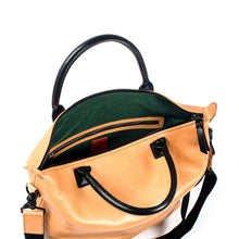 Load image into Gallery viewer, Leather Zip Top Tote - Totes Made in USA | Made By Alex