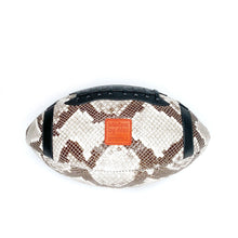Load image into Gallery viewer, Python Leather Football - Embossed Python Football - Athletics Made in USA | Made By Alex