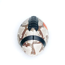 Load image into Gallery viewer, Python Leather Football - Embossed Python Football - Athletics Made in USA | Made By Alex