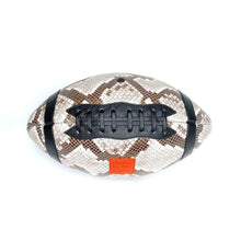 Load image into Gallery viewer, Python Leather Football - Embossed Python Football - Athletics Made in USA | Made By Alex