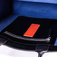 Load image into Gallery viewer, Woven Leather Box Tote - Totes Made in USA | Made By Alex