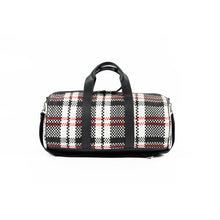 Load image into Gallery viewer, Woven Leather Gym Bag - Weekender and Duffle bags Made in USA | Made By Alex
