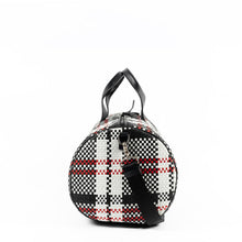 Load image into Gallery viewer, Woven Leather Gym Bag - Weekender and Duffle bags Made in USA | Made By Alex