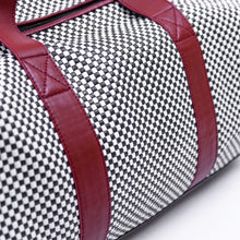 Load image into Gallery viewer, Woven Leather Gym Bag - Weekender and Duffle bags Made in USA | Made By Alex