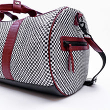 Load image into Gallery viewer, Woven Leather Gym Bag - Weekender and Duffle bags Made in USA | Made By Alex