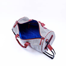 Load image into Gallery viewer, Woven Leather Gym Bag - Weekender and Duffle bags Made in USA | Made By Alex