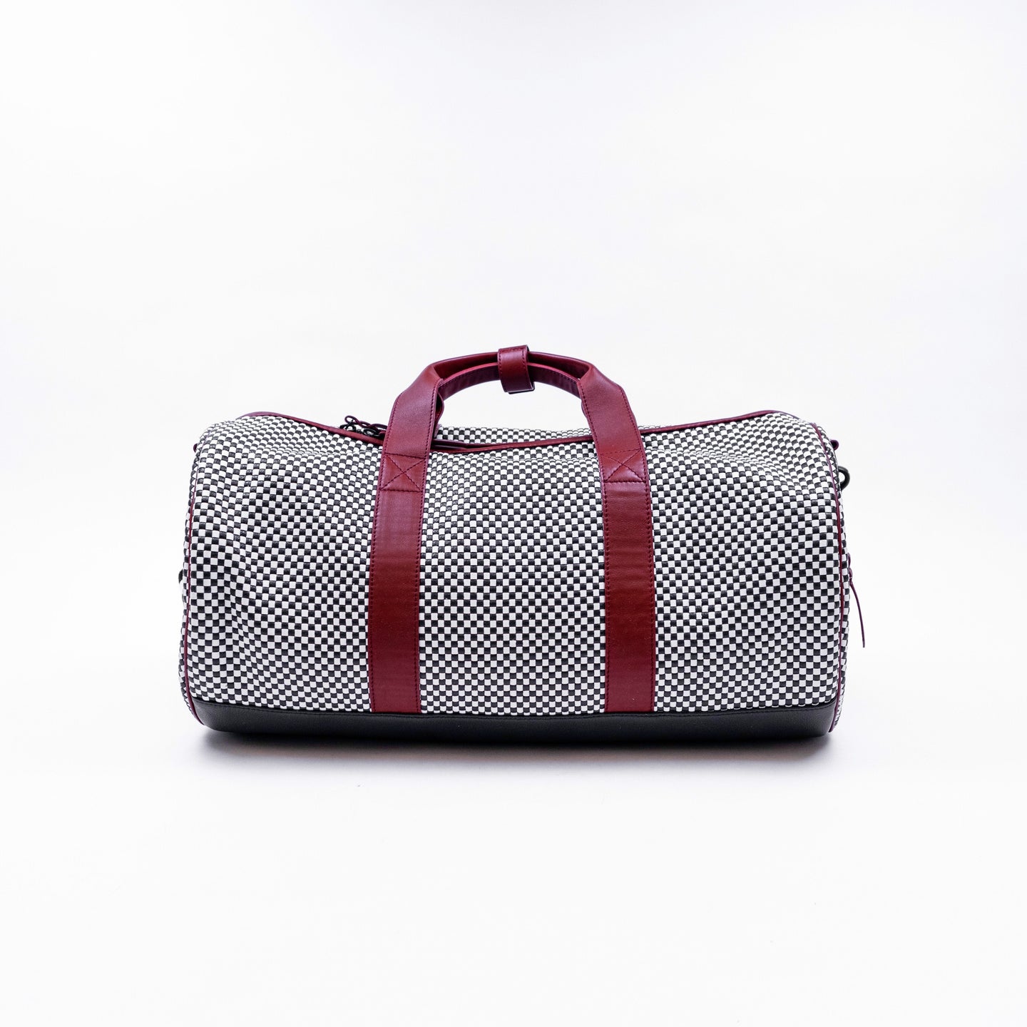 Woven Leather Gym Bag - Weekender and Duffle bags Made in USA | Made By Alex