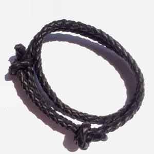 Braided Rope Bracelet - Black (bracelet) - Accessories Made in USA | Made By Alex